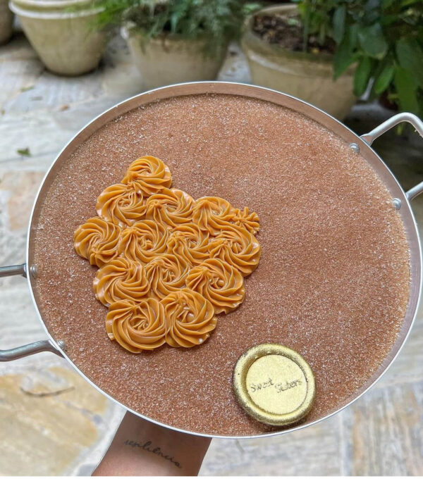 Panela de brigadeiro de Churros