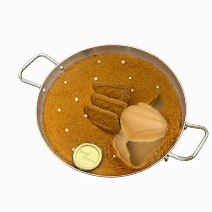 Panela de brigadeiro de Lotus Biscoff