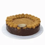 Torta Brownie de Caramelo com Flor de Sal