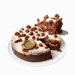 Torta Brownie de Ninho com Nutella